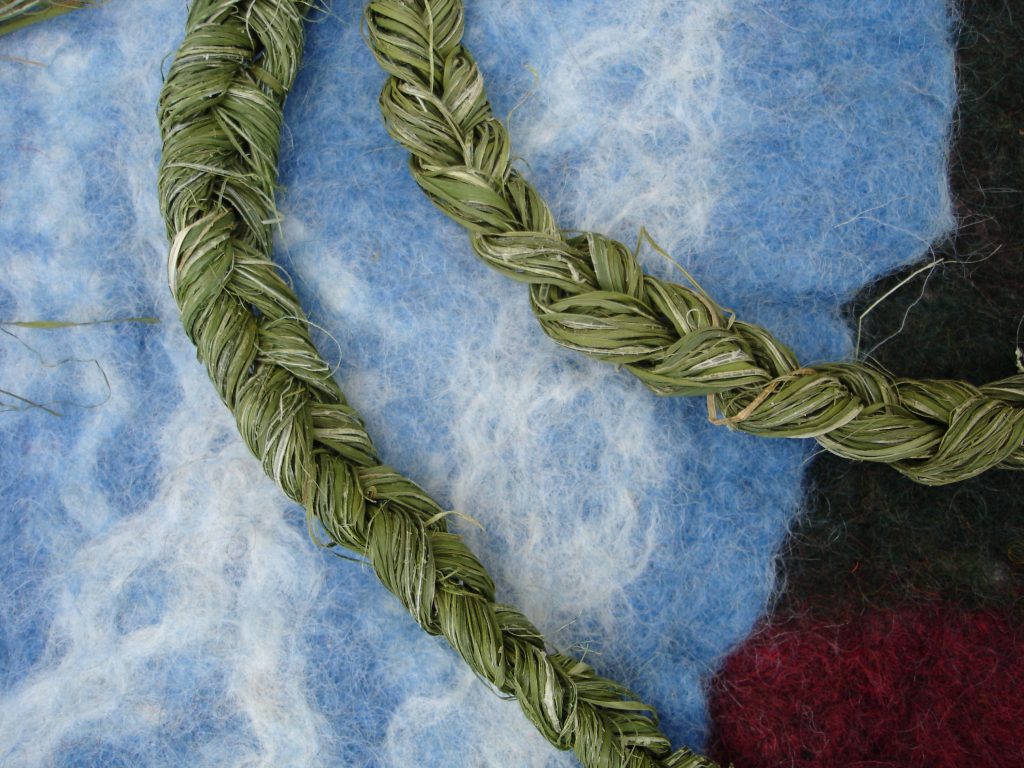 braided sweet grass